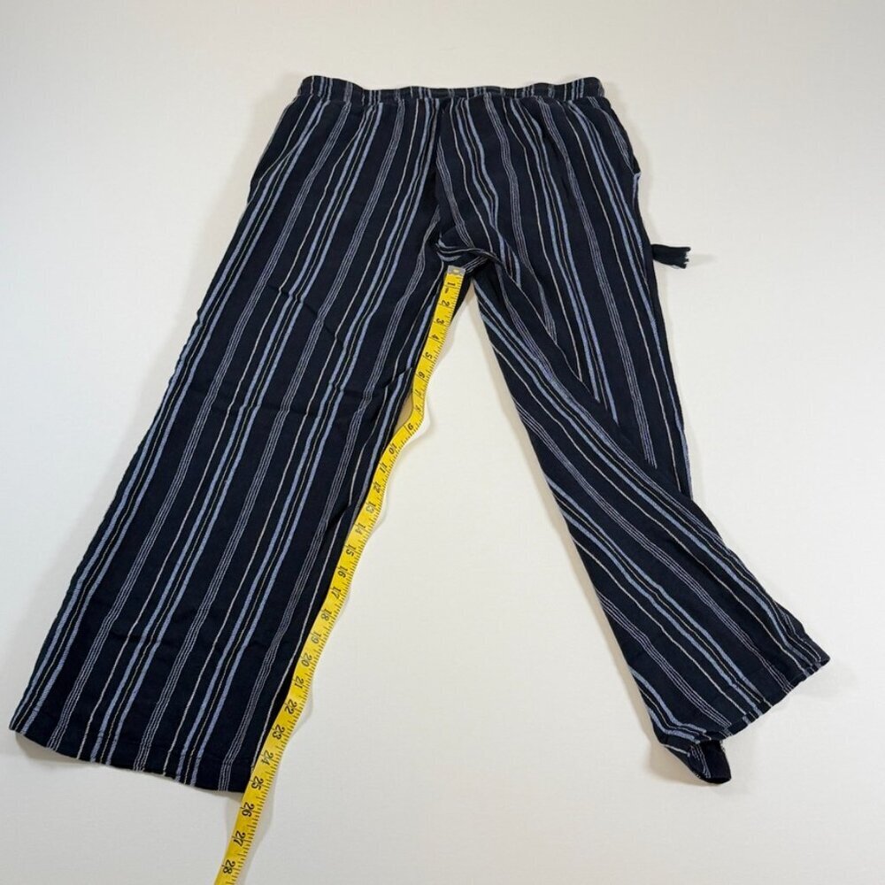 Ellen Tracy Pull-On Drawstring Striped Pants - Picture 3 of 6